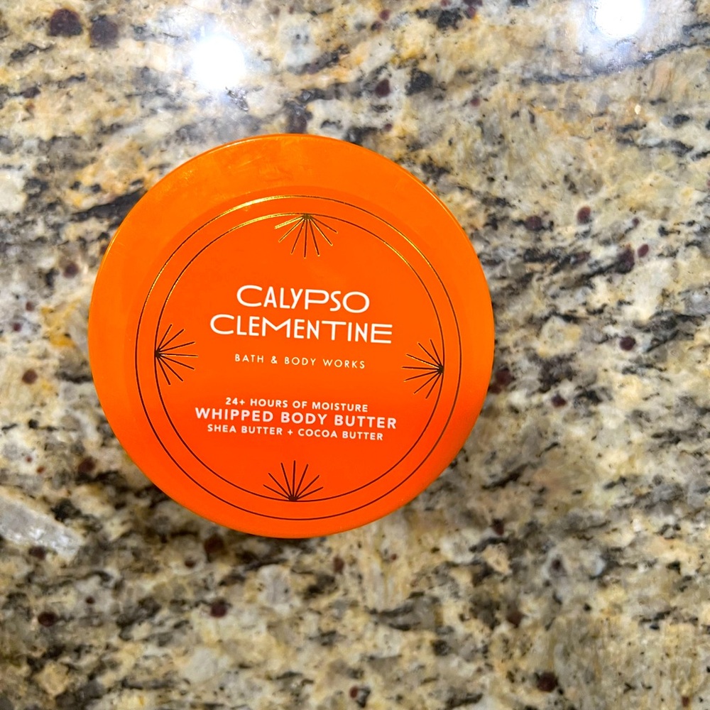 Bath and Body Works Calypso Clementine Whipped Body Butter!